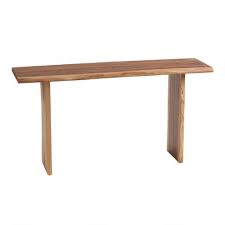It suits every type of room, whether that may be living room or. Live Edge Wood Sansur Console Table World Market