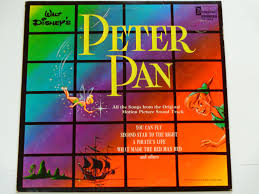 Peter Pan Walt Disney Songs From The Original Motion Picture Soundtrack 1963 Disneyland Records Dq 1206 Children S Disney Songs Disney Cds Peter Pan Disney