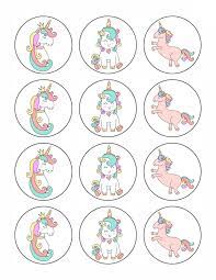 These adorable unicorn cupcake wrappers and toppers will be the perfect touch to your delicious cupcakes. Downloadable Unicorn Cupcake Toppers Printable Free Novocom Top