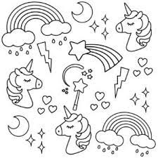 Unicorns are legendary creatures that originated from the traditional european folklore. Free Printable Unicorn Colouring Pages For Kids Buster Children S Books