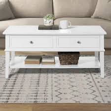 Dmitry Coffee Table With Storage Coffee Table Decorating Coffee Tables Coffee Table White