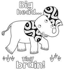African paintings african art colouring pages coloring sheets breakfast baby showers baby 1st birthday safari theme coloring for kids painted rocks. Tinga Tinga Tales Elephant Colouring Page Coloring Pages Coloring For Kids Coloring Sheets