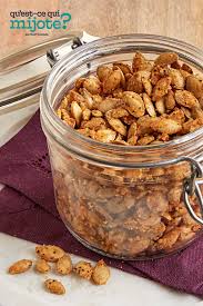 Savoureuses Graines De Citrouille Grillees Qu Est Ce Qui Mijote De Kraft Recipe In 2020 Roasted Pumpkin Seeds Kraft Recipes Recipes