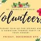 Volunteer Appreciation Cocktail Evening — St. Francis of Assisi, Longmont Colorado
