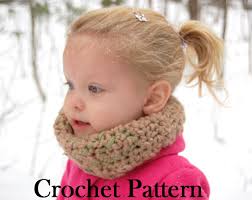 Northern Necky, Fold-down Neck Warmer-crochet Pattern toddler/child/adult  Sizes Instant Download
