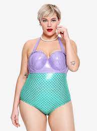 Disney The Little Mermaid Ariel Swimsuit Plus Size Ariel Swimsuit Disney Princess Swimsuit Swimsuits