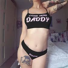 Shop our collection of favorite cropped camis and tank tops only at urban outfitters. Woman Come Here Daddy Letter Printed Short Tank Tops Sexy Panties Women Casual Tank Cropped Tops Sleeveless Harajuku Underwear Tank Tops Aliexpress