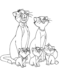 Free printable coloring pages aristocats coloring sheets. The Aristocats Happy Family Coloring Page Free Printable Coloring Pages For Kids