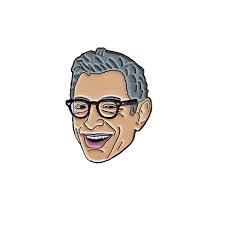 Jeff Goldblum Enamel Pin LIMITED EDITION 1 Pin Jurassic Park Gifts for Her  Gifts for Dad Christmas Gift Ian Malcolm Lapel Pin