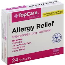 Tired of the side effects of pharmaceutical antihistamines? Top Care Antihistamine Allergy Tablets 36 Ct Box Casey S Foods