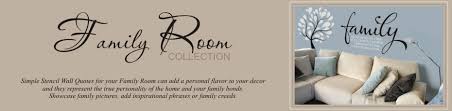 Family Room Decals | Family Quotes | The Simple Stencil via Relatably.com