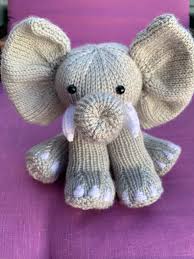 Knitted elephant children's toy (free pattern) by johnander on indulgy.com this cute knitting pattern is perfect for your little one. Free Knitting Pattern Of Nellaphant L T Marshall