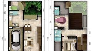 Selain hal ini dapat menjadikan habisnya sumber daya alam, juga rumah minimalis 7 x 16 omah jati via kedaijati.blogspot.com. Lingkar Warna Denah Rumah Minimalis Ukuran 7x16 Meter 3 Kamar Tidur 2 Lantai Tampak Depan
