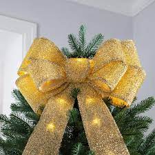 We did not find results for: Large Pre Lit Christmas Bow Tree Topper Decoration 60 Cm We R Christmas