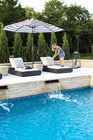 Outdoor pool patio decorating ideas. Outdoor Patio Decorating Ideas The Pool Reveal Curls And Cashmere Outdoor Patio Decor Patio Patio Decor
