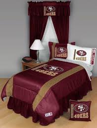San Francisco 49ers Bedding Set 8 Pc Queen Comforter Bed Set By Teamcovers 182 39 Nfl Football 8 Pc Inclu Sports Bedding Queen Bedding Sets Kids Bedding