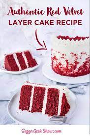 Real Red Velvet Cake Is Not Chocolate Cake With Food Coloring Recipe Real Red Velvet Cake Recipe Red Velvet Cake Recipe Velvet Cake Recipes