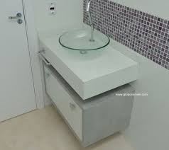 Resultado De Imagem Para Bancada Granito Claro Com Cuba De Vidro Cuba De Vidro Bancadas De Granito Branco Ideias Para Banheiro