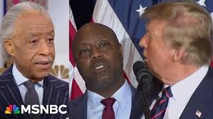 'Humiliating': Sharpton embarrassed watching Tim Scott tell Trump 'I just  love you!'