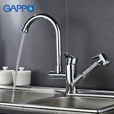 gappo kitchen faucets deck mounted sink