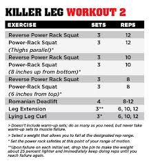 Killer Legs Workout Plan