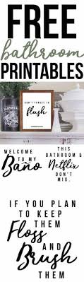Free Bathroom Printables Farmhouse Printables The Mountain View Cottage Bathroom Printables Free Bathroom Printables Bathroom Art Printables
