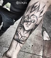 The first two pictures are of a young lady with a vegeta tattoo, signed by christopher sabat. Vegeta Dragon Ball Tattoo Tattoo Designs For Women
