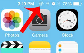 You can put them in facebook, youtube or instagram. What Is The Lock Icon At The Top Of My Iphone Screen Solve Your Tech
