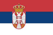 Le drapeau de la croatie est composé de trois bandes horizontales, rouge, blanche et bleue selon les couleurs panslaves, mais avec une inversion du bleu et du rouge.au milieu est placé le blason de la croatie. Drapeau De La Serbie Wikipedia