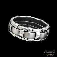 Scott Kay For Men 19k Wedding Ring From Pearlmans Jewelers Mens Gold Wedding Band Mens Wedding Rings Platinum Mens Jewelry