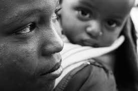 19, homeless and a baby in her arms