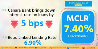 Canara Bank On Twitter Canara Bank Brings Down Interest Rate On Loans By 5 Bps W E F 07 09 2020 T C Apply Mclr Interestrate Loans Canarabank Togetherwecan Https T Co 0apilv5w7e