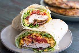 Spicy Chicken Bacon Ranch Wrap Easy Wrap Recipes Recipe Wraps Recipes Easy Keto Recipes Dinner Wrap Recipes