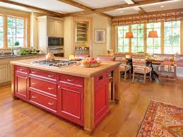 Painted red kitchen cabinets diy, painted a cute farmhouse painted red i am going to help you make it make painting oak cabinets this post has been a pro step. Red Kitchen Paint Pictures Ideas And Tips Hgtv