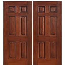 04212 dark cherry wood grain pbr texture seamless demo note: Glasscraft 6 Panel 2 Cherry Wood Grain Fiberglass Double Entry Door At Doors4home Com