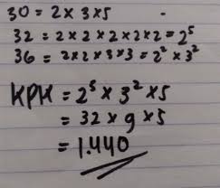 Kpk dari 28 dan 36 adalah. Apa Isi Kpk Dari 30 32 36 Brainly Co Id