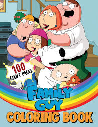 Coloring pages for family guy (cartoons) ➜ tons of free drawings to color. Family Guy Coloring Book Cartoon Coloring Book For Any Fan Of Family Guy With 100 Giant Pages And High Quality Images M June 9798657128239 Amazon Com Books