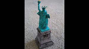 And it wasn't just in shadow. Paper Model Of The Statue Of Liberty Youtube