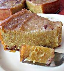 Cornmeal Pudding Aka Caribbean Cornmeal Pone Recipe Caribbean Recipes Jamaican Desserts Cornmeal Pudding