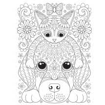 Perles à repasser hama : Coloriages Mandalas Coloriages Gratuits A Imprimer