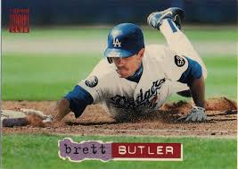 It may not be too much of a shock, therefore, to learn that he also holds the. Brett Butler 1994 Topps Stadium Club 121 Los Angeles Dodgers Baseball Card