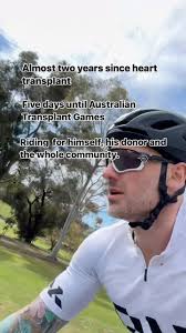 When I say it’s been a heck of a two years to get to this point… ,  @transplantaus Games has ALWAYS been a motivator for Rob. As soon as he  knew it existed he was able to step out of his heart failure ...