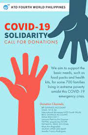 8,799 likes · 5 talking about this. Covid 19 Taking Action In The Philippines So No One Is Left Behind Atd Fourth World