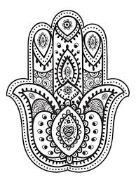 So they create a beautiful gradient. Pin By Myherb On Jamsa Hamsa Hand Of Fatima Mandala Coloring