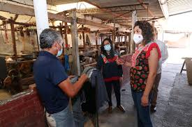 Patios de cultura con talleres artesanales. Impulsan Produccion De Talleres Artesanales Textiles En Calimaya Y Tenancingo Sistema Mexiquense De Medios Publicos