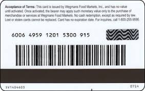 Cardcash verifies the gift cards it sells. Gift Card The Buzz Wegmans United States Of America Wegmans Col Us Weg Sv1404603