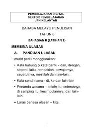 Berdasarkan maklumat yang terdapat dalam rajah. Bahan Ulasan Bm Upsr Pd Jpnk 2020 Pages 1 14 Flip Pdf Download Fliphtml5