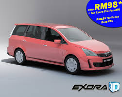 Proton was on the verge of introducing new vehicles on the market. Proton Exora Bold Cfe 3d Model On Sale Fridzmax Niche 3d Interest