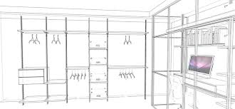 Whether you love labels and have a wardrobe to die for, or even if you just like to keep your clothes stored neatly, a walk in closet is a covetable addition to any home. Creation Pole System Closet Free 3d Layout Walk In Wardrobe Sliding Glass Door