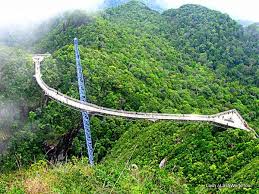 The langkawi sky bridge is located at the 'end' of the cable car ride. Review Langkawi Cable Car And Sky Bridge Sky Bridge Langkawi Malaysia Travel